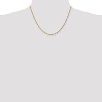 14k 1.75mm D/C Rope with Lobster Clasp Chain-014L-18