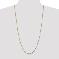 14k 1.75mm D/C Rope with Lobster Clasp Chain-014L-30