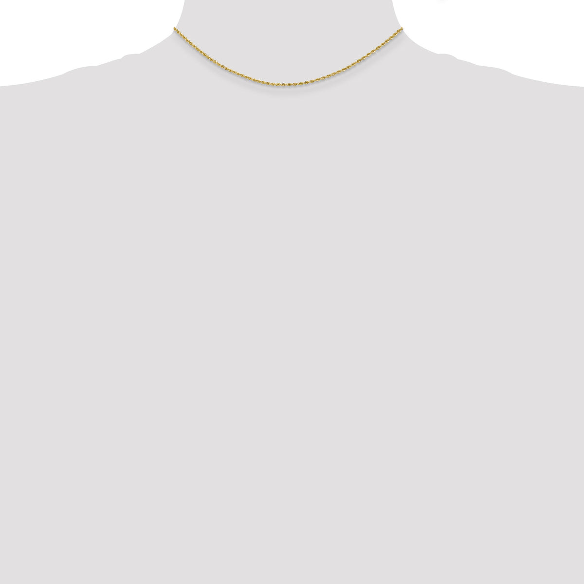 14k 2mm Regular Rope Chain-014S-14