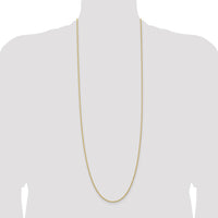 14k 2mm Regular Rope Chain-014S-36
