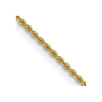 14K 14 inch 2mm Regular Rope with Lobster Clasp Chain-014S-14