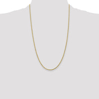 14k 2mm D/C Rope with Lobster Clasp Chain-016L-26