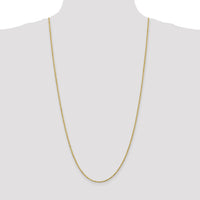 14k 2mm D/C Rope with Lobster Clasp Chain-016L-30