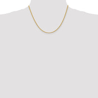 14K 18 inch 2.25mm Regular Rope with Lobster Clasp Chain-016S-18