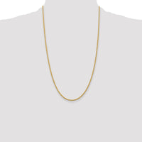 14K 26 inch 2.25mm Regular Rope with Lobster Clasp Chain-016S-26