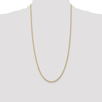 14k 2.25mm Regular Rope Chain-016S-28