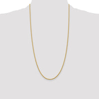 14K 28 inch 2.25mm Regular Rope with Lobster Clasp Chain-016S-28