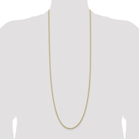 14k 2.25mm Regular Rope Chain-016S-36