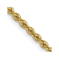 14K 26 inch 2.25mm Regular Rope with Lobster Clasp Chain-016S-26