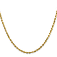 14k 2.75mm Diamond-cut Rope with Lobster Clasp Chain-021L-22
