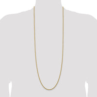 14k 2.75mm Diamond-cut Rope with Lobster Clasp Chain-021L-36
