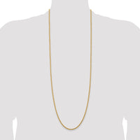 14K 36 inch 2.75mm Diamond-cut Rope with Lobster Clasp Chain-021L-36