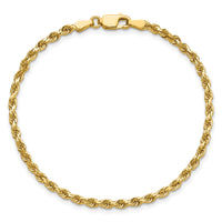 14k 2.75mm Diamond-cut Rope with Lobster Clasp Chain-021L-9