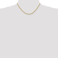 14K 2.75mm Regular Rope Chain-021S-16