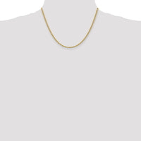 14K 2.75mm Regular Rope Chain-021S-18