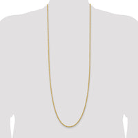 14K 2.75mm Regular Rope Chain-021S-36