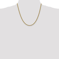 14k 3mm Regular Rope Chain-023S-20