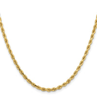 14k 3.25mm D/C Rope with Lobster Clasp Chain-024L-20