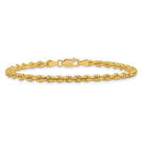 14k 3.25mm D/C Rope with Lobster Clasp Chain-024L-9