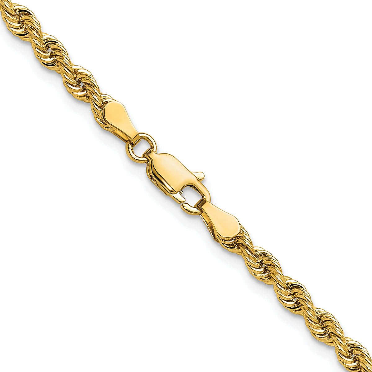 14k 3.3mm Regular Rope Chain-024S-30