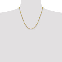 14k 3.3mm Regular Rope Chain-024S-20