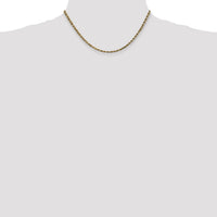 14k 3.5mm D/C Rope with Lobster Clasp Chain-025L-16