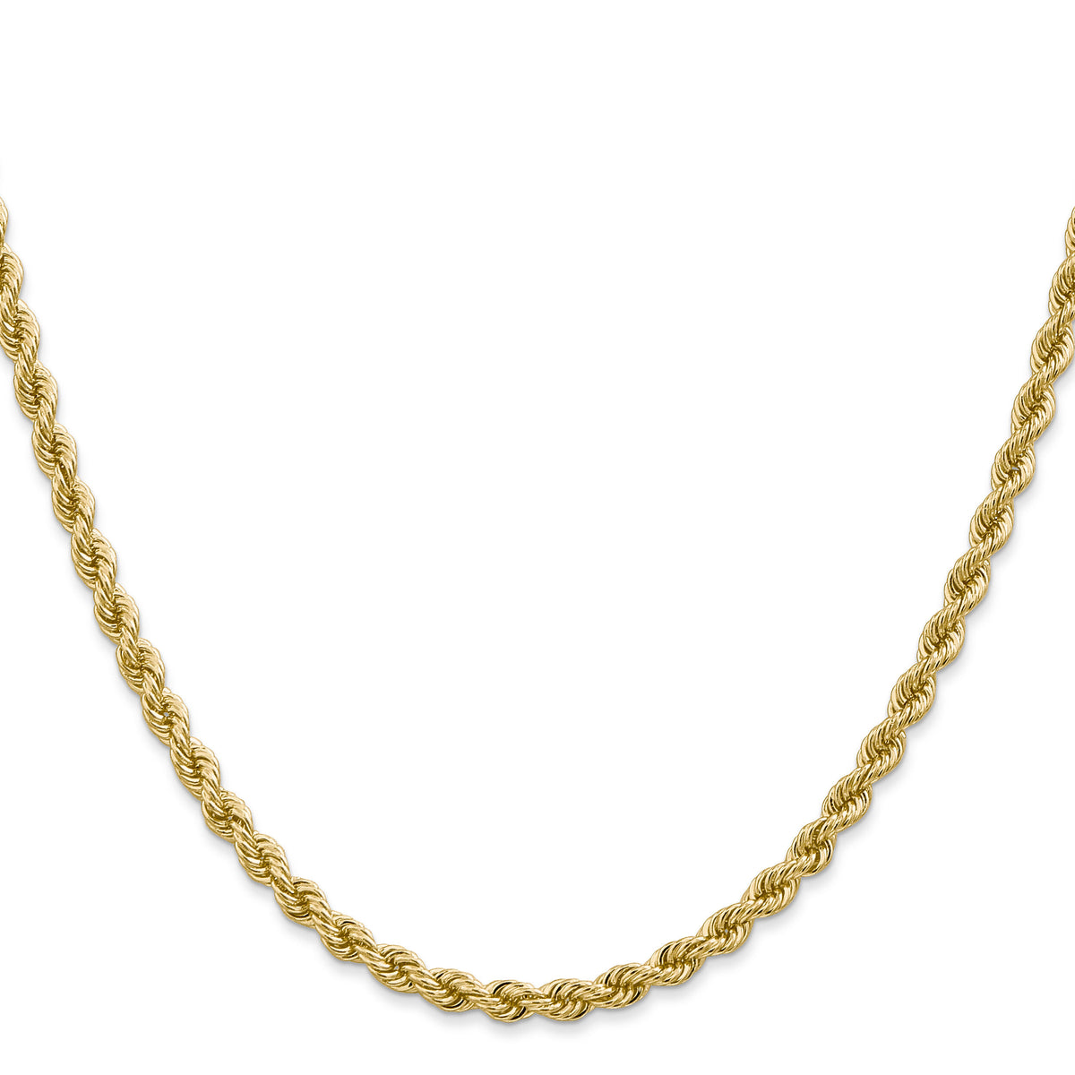 14k 3.65mm Regular Rope Chain-025S-18