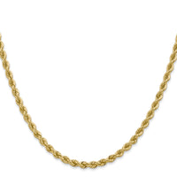 14k 3.65mm Regular Rope Chain-025S-30