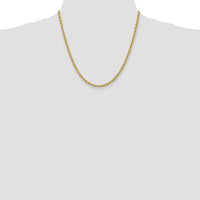 14k 3.65mm Regular Rope Chain-025S-20