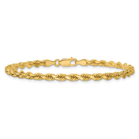 14K 3.75mm D/C Rope with Lobster Clasp Chain-027L-7