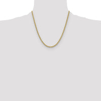 14k 3.8mm Regular Rope Chain-027S-20