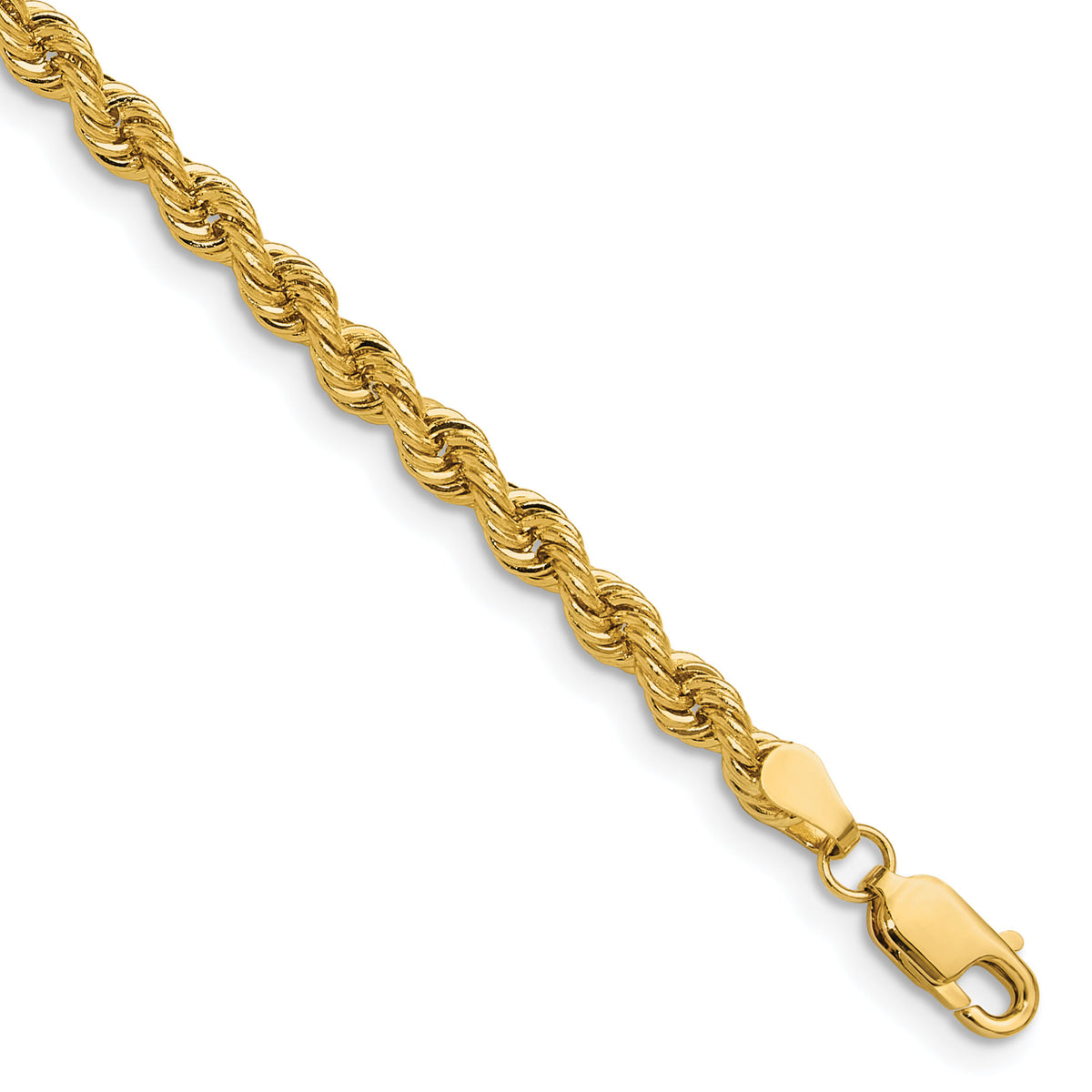 14k 3.8mm Regular Rope Chain-027S-7