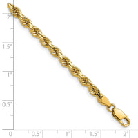 14k 4mm D/C Rope with Lobster Clasp Chain-030L-20