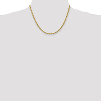 14k 4mm D/C Rope with Lobster Clasp Chain-030L-18
