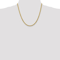 14k 4mm D/C Rope with Lobster Clasp Chain-030L-20
