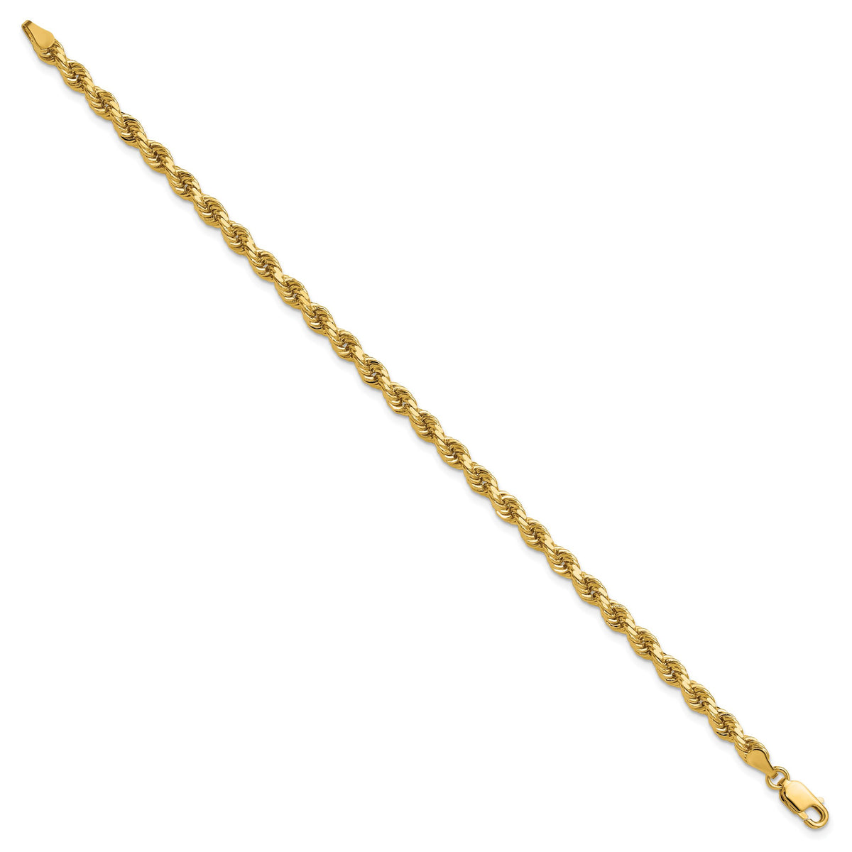 14k 4mm D/C Rope with Lobster Clasp Chain-030L-9