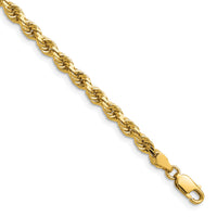 14k 4mm D/C Rope with Lobster Clasp Chain-030L-30