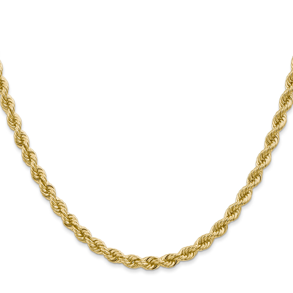 14k 4mm Regular Rope Chain-030S-26