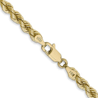 14k 4mm Regular Rope Chain-030S-26