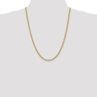 14k 4mm Regular Rope Chain-030S-24