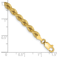 14k 4mm Regular Rope Chain-030S-8