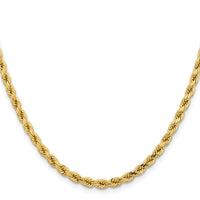 14K 4.25mm D/C Rope with Lobster Clasp Chain-033L-28