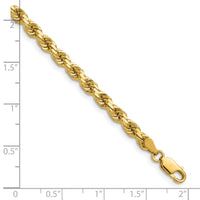 14K 4.25mm D/C Rope with Lobster Clasp Chain-033L-20