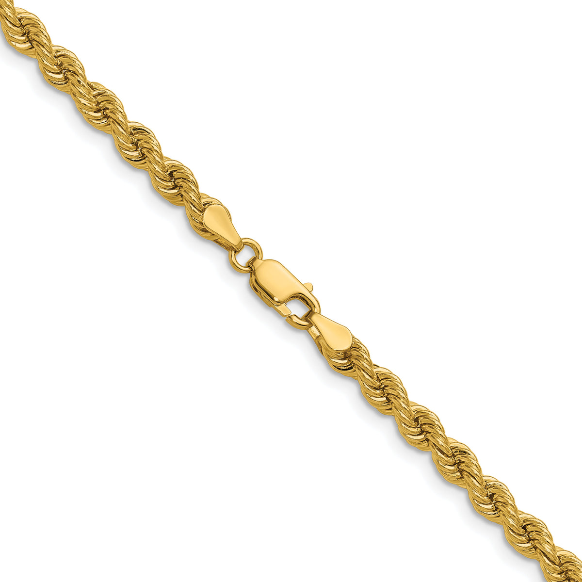 14k 4.2mm Regular Rope Chain-033S-22