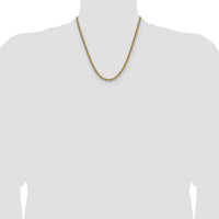 14k 4.2mm Regular Rope Chain-033S-20