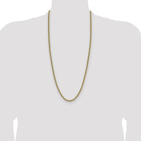 14k 4.2mm Regular Rope Chain-033S-30