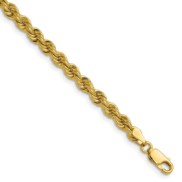 14k 4.2mm Regular Rope Chain-033S-7