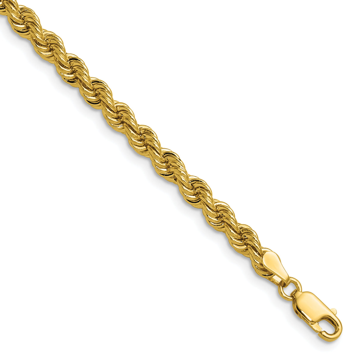14k 4.2mm Regular Rope Chain-033S-18