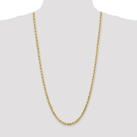 14k 4.5mm D/C Rope with Lobster Clasp Chain-035L-30