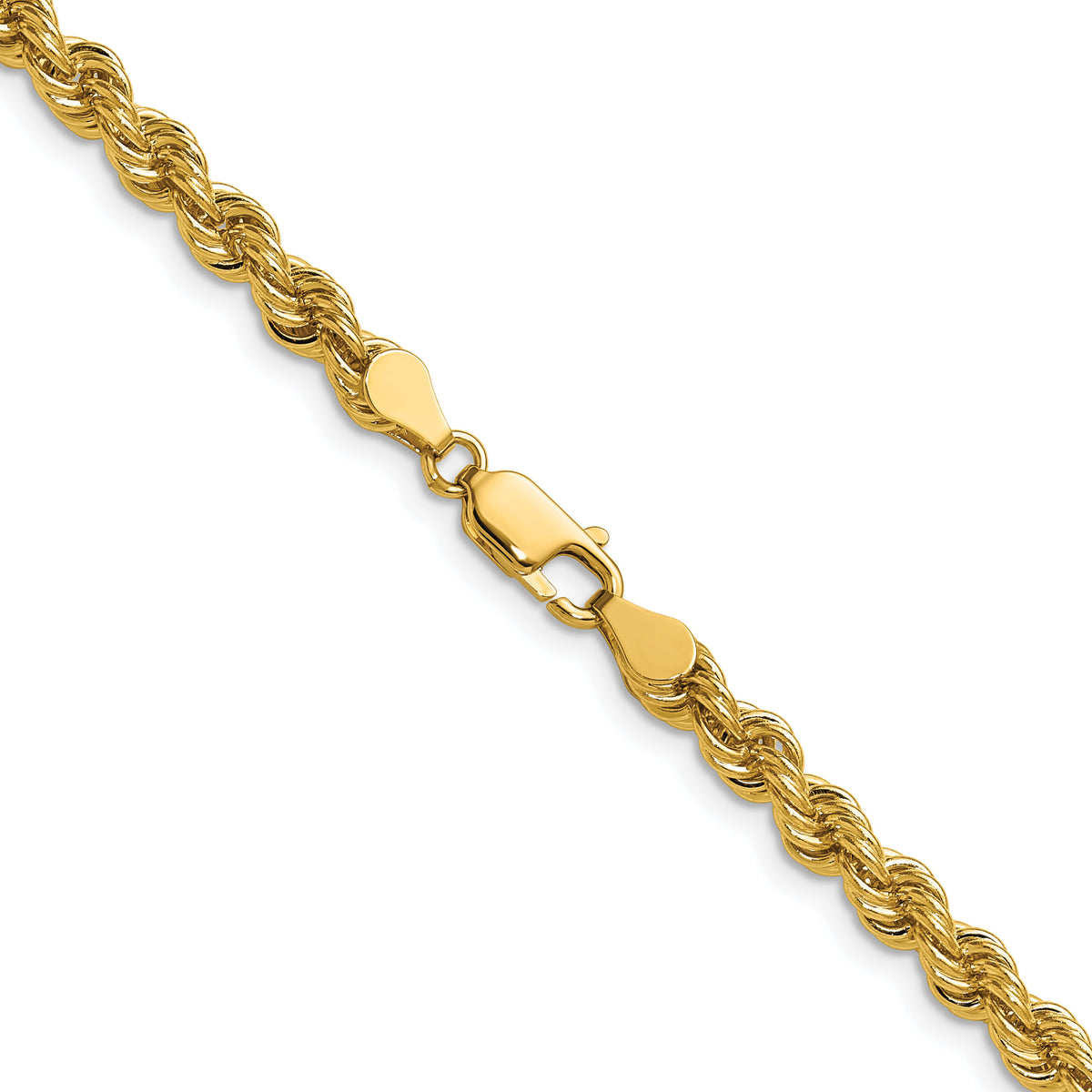 14k 5mm Regular Rope Chain-035S-26